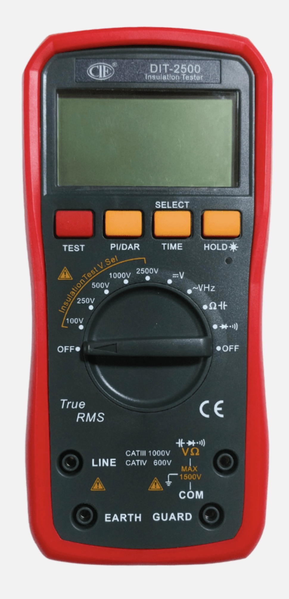 DIT-2500 — Digital Insulation Tester — up to 2500 V / 50 GΩ
