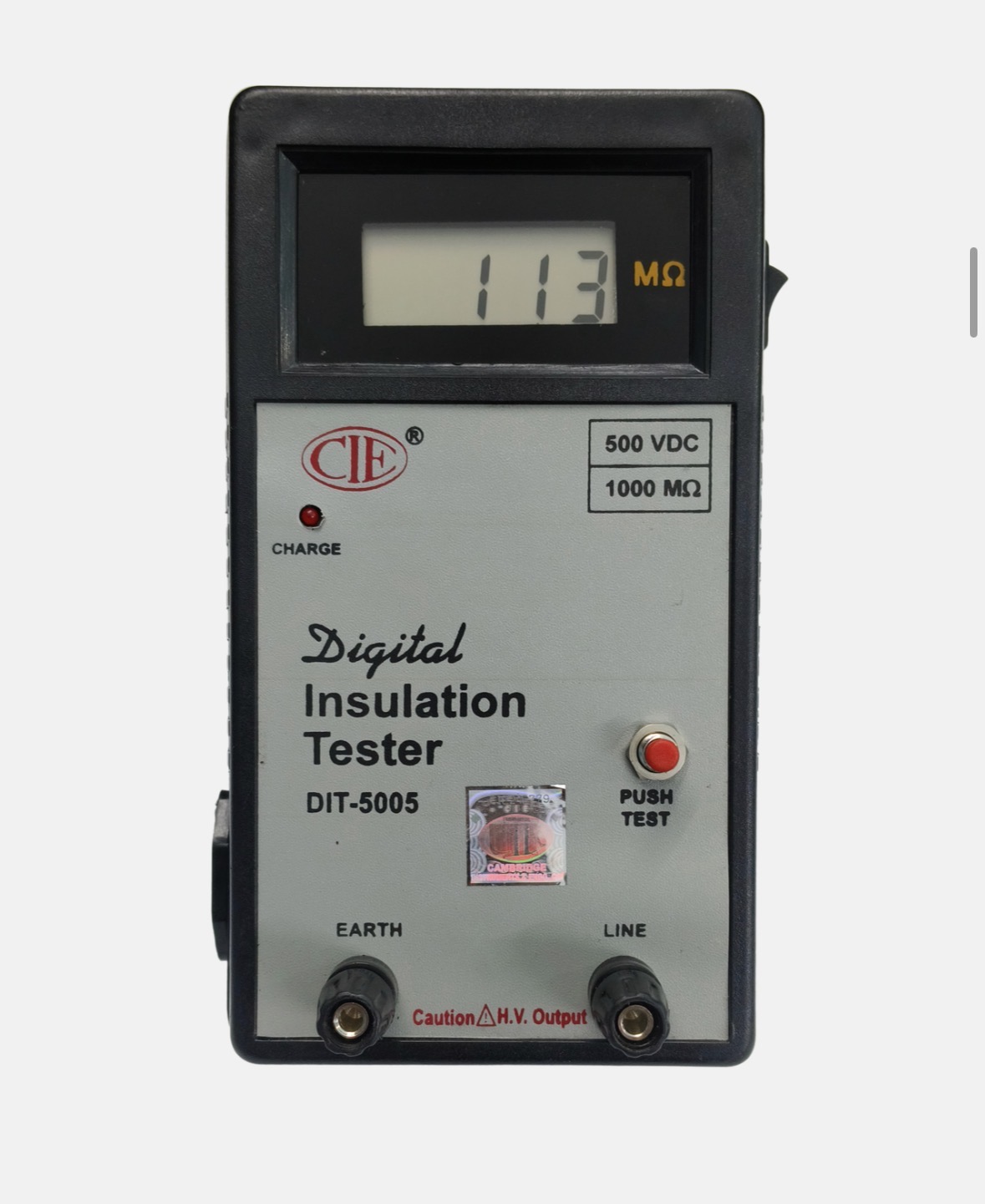 DIT-5005 — Digital Insulation Tester — 500 V / 1000 V