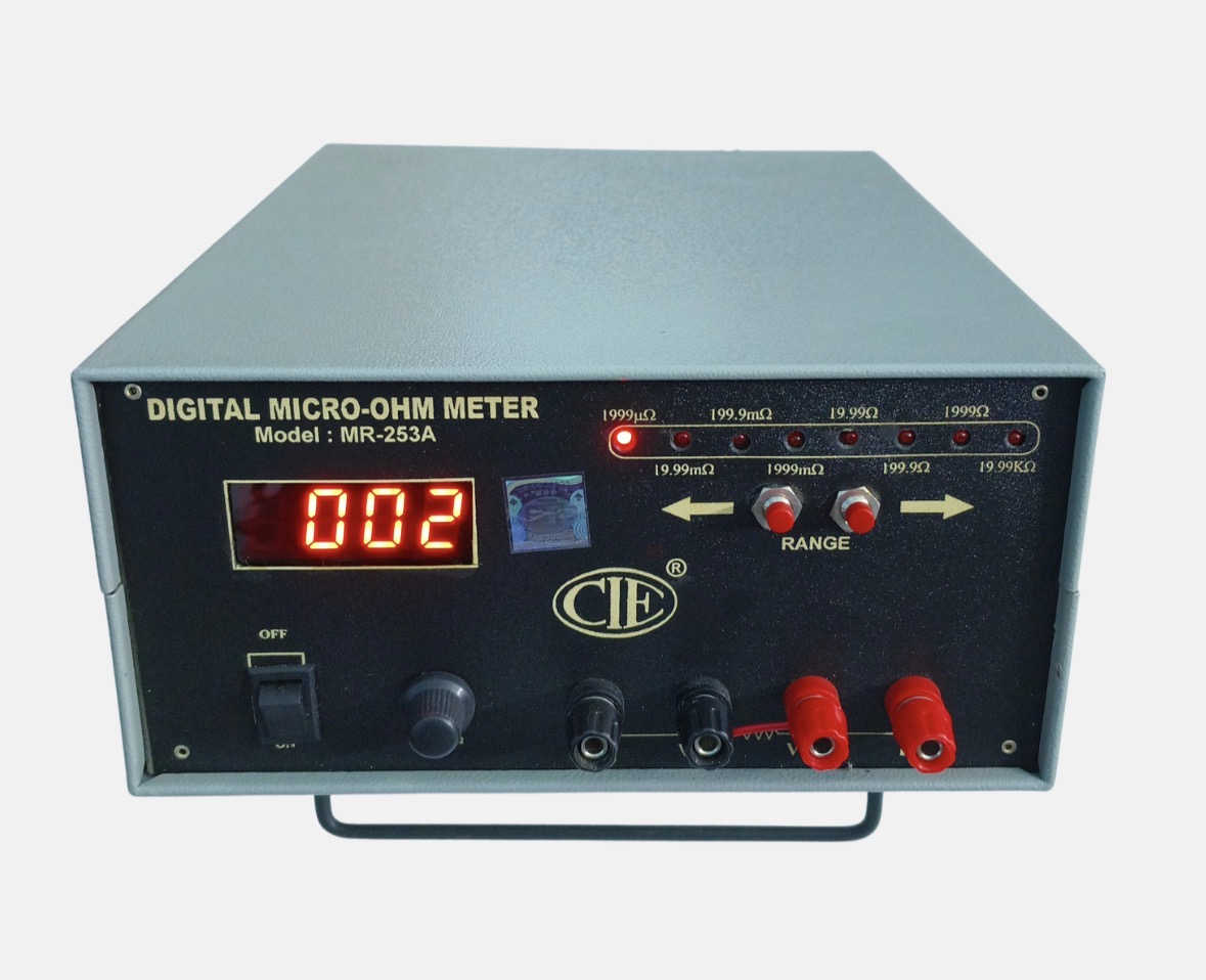 MR-253A — Digital Micro-Ohm / Contact Resistance Meter