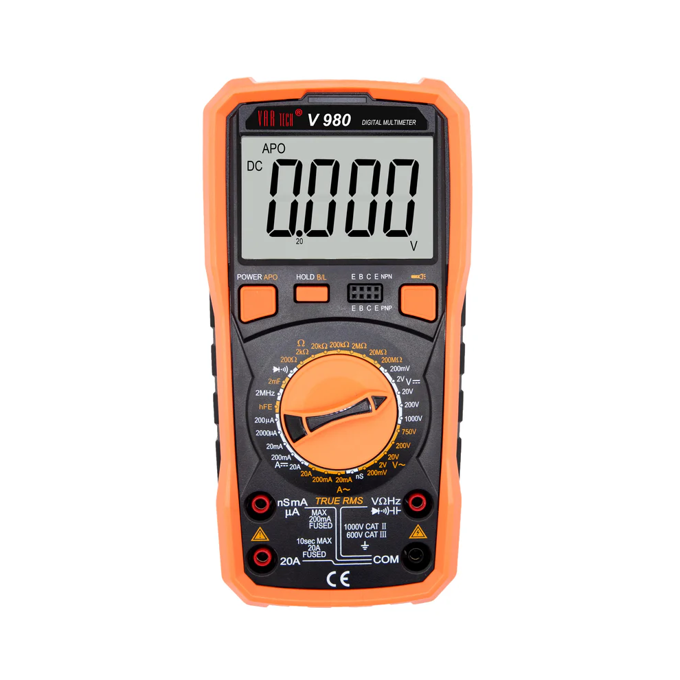 V 980 — True RMS Digital Multimeter 20000 Counts